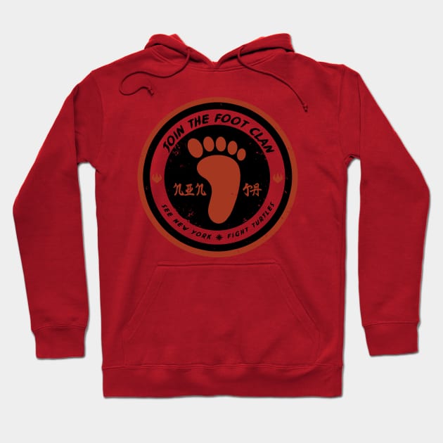 Foot Clan Recruitment Hoodie by TheHookshot